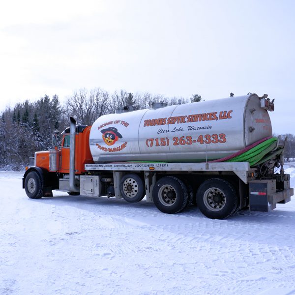 Toombs Septic Services Main Truck