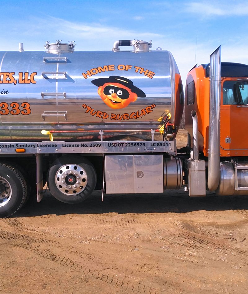 Septic Services Truck